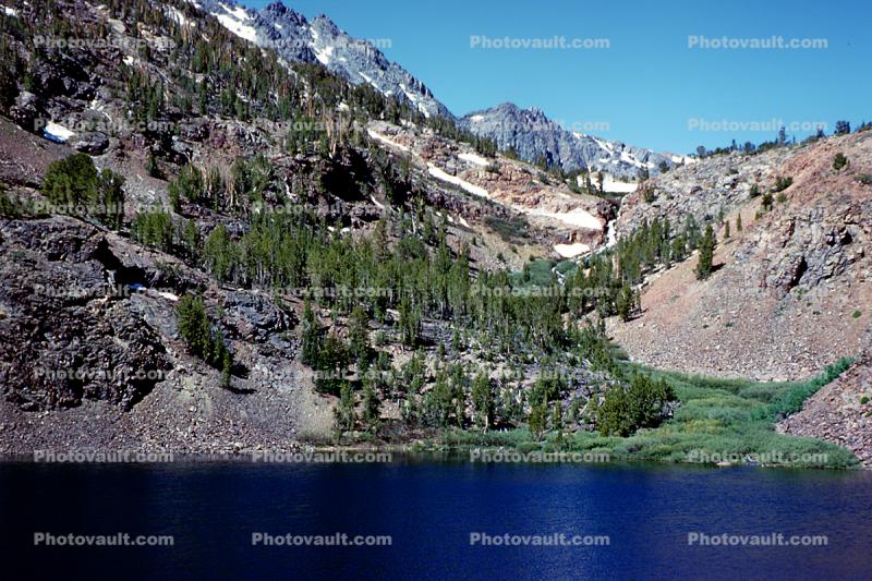 Sierra-Nevada Mountains, Alpine Lake, water