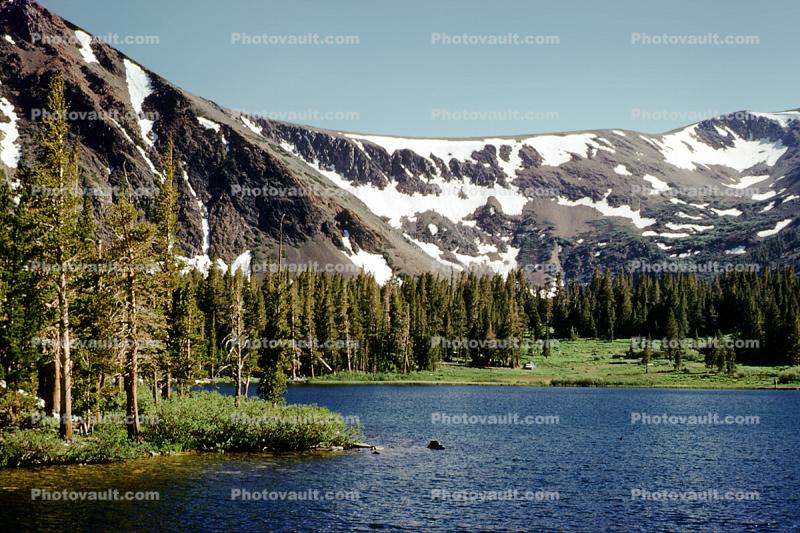 Sierra-Nevada Mountains, Alpine Lake, water