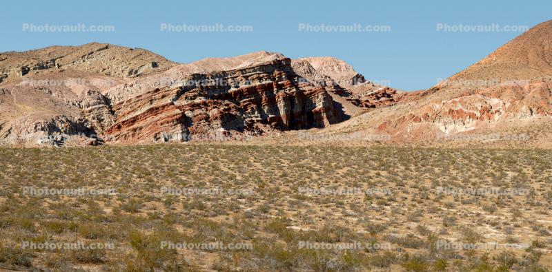 Cliff, Mountain, Outcropping, Red Rock Canyon State Park