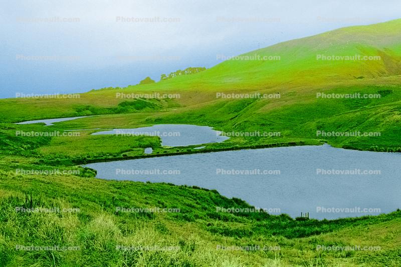 Abbots Lagoon, Pond, Lake, reservoir, hills, water
