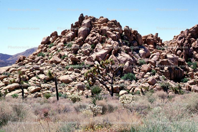 Rock Pile, hill, desert, stone, boulder
