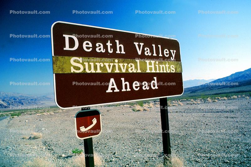 Death Valley Survival Hints