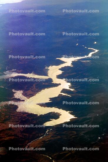 Dragon, Fractal Patterns, Nacimiento Lake, water