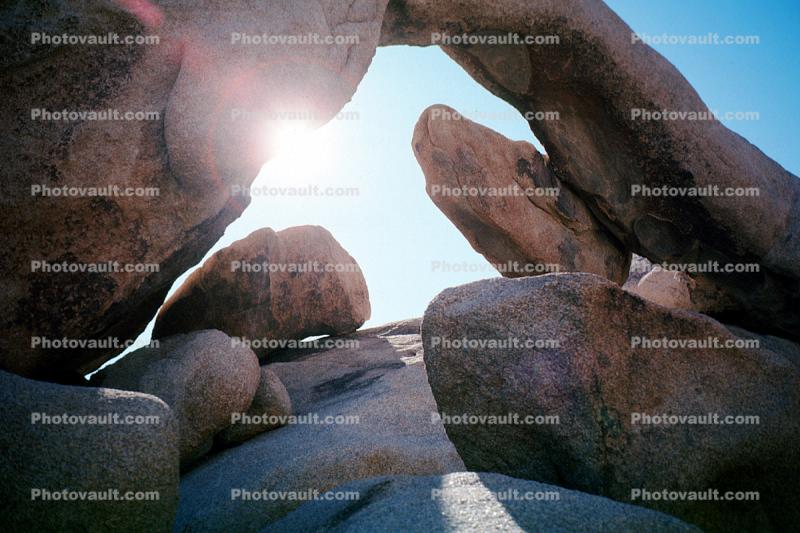 Boulders, rock formations, Arch