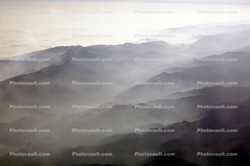Smoke, Haze, Valley, Fog, Hills