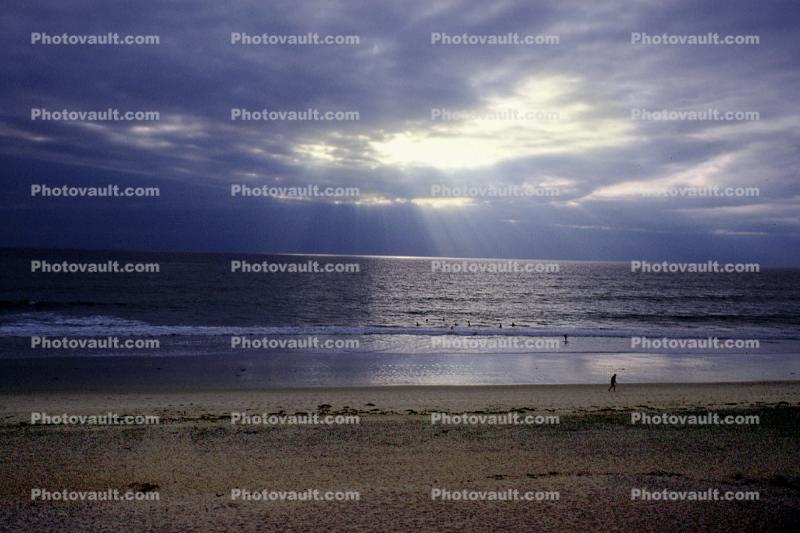 Carlsbad, Beach, Ocean, Clouds