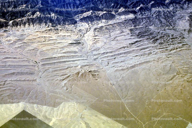 Desert, Fractal Patterns, south of Coalinga