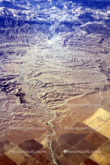 Desert, Fractal Patterns, south of Coalinga