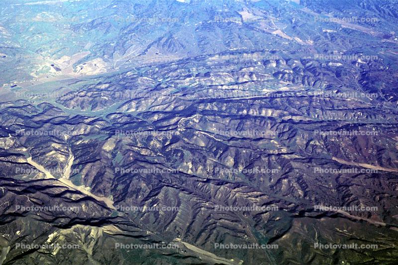 Fractal Mountains, Nacimiento Reservoir, San Luis Obispo County