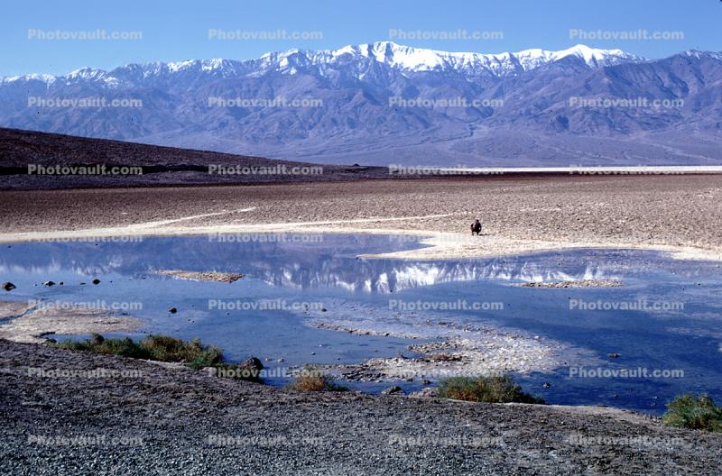 Badwater, Lowest Point in North America, Pond, Lake, water