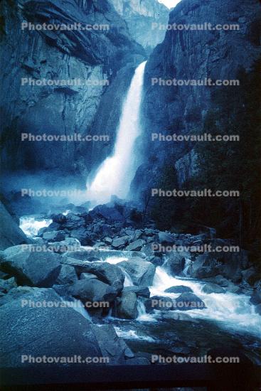 lower Yosemite Falls, Waterfall