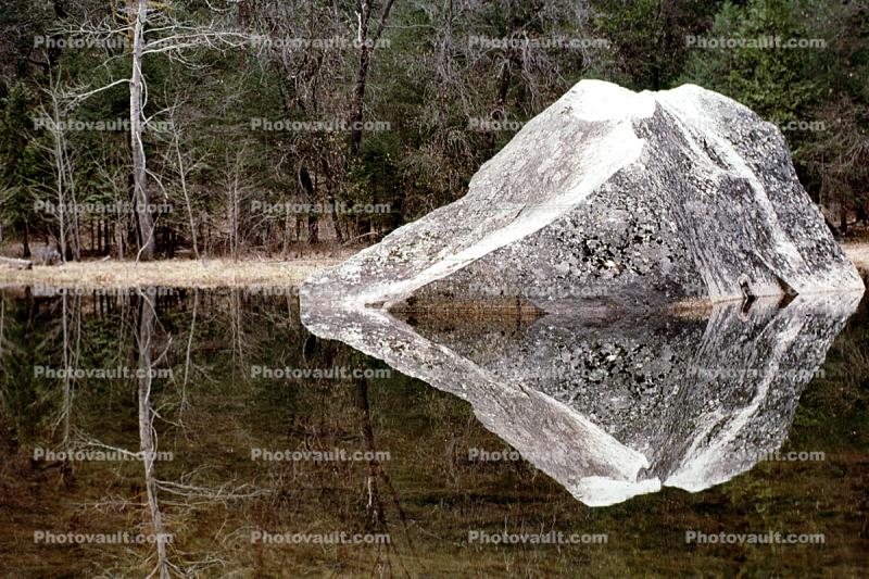 granite rock, Reflecting Pond