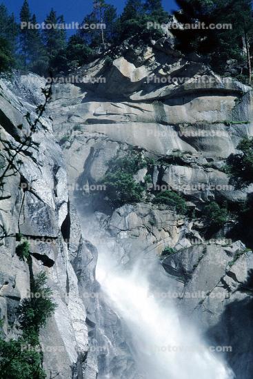 Waterfall, Granite, Granite Cliff