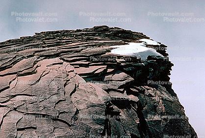 top of Half Dome, Granite Cliff