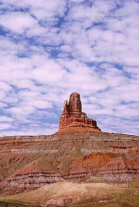 Owl Rock, Monument Valley, Arizona, geologic feature, Butte