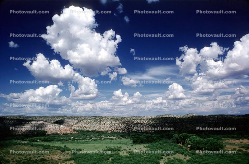 Cumulus Clouds, Sedona, Oak Creek Canyon