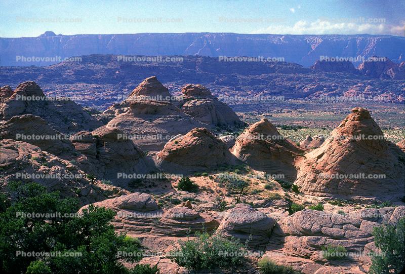 Geocones, Cones, Mountains, Pancake Layers, Sedimentary Rock