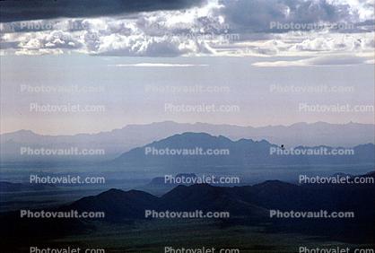 Cloud Shadows on a Valley, Mountain Range