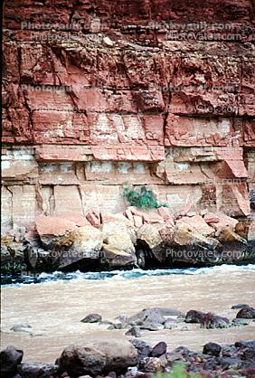 Colorado River, shore, rock