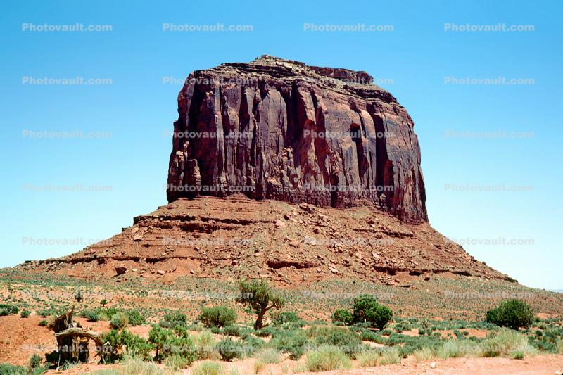 Monument Valley, geologic feature, butte