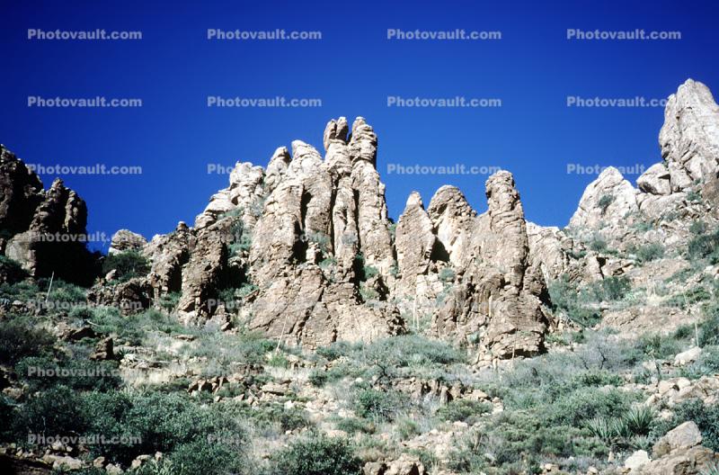Rock Formations, Columns, Mountain