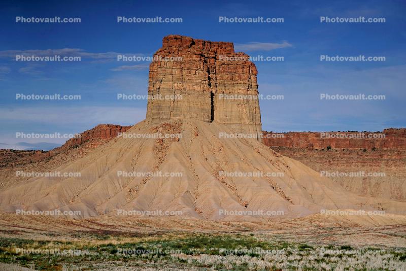 Chimney Rock, Sandstone Formation, Geoform, Butte