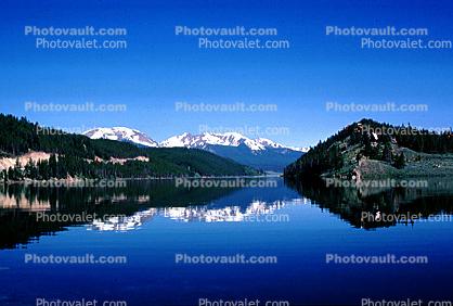Lake, Reflection, Rocky Mountains