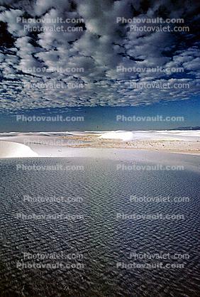 Ripples in the Sand, Sand Texture, Dunes, Wavelets, clouds
