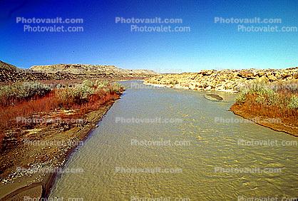 San Juan River, water, river, muddy, mud, near Four Corners
