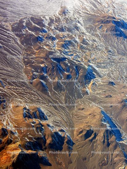 snow dusted fractal mountains, Snow, ice, cold, fractal landscape
