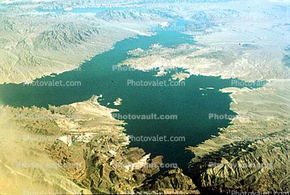 Irrigation, water, Lake Mead