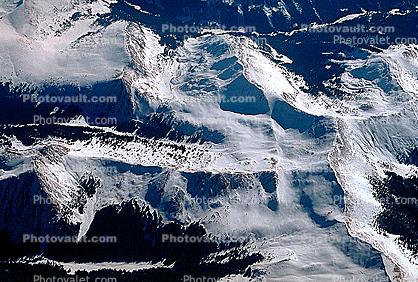 fractal mountains, Snow, Ice, Cold