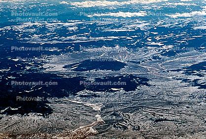 fractal mountains, Snow, Ice, Cold