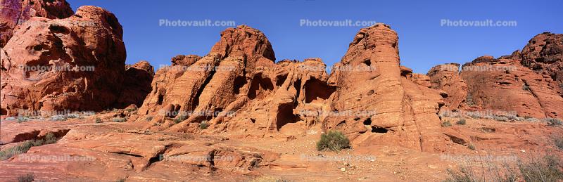 Rocks in Repose, Valley of Fire State Park, Mojave Desert, Panorama, Dirt, soil