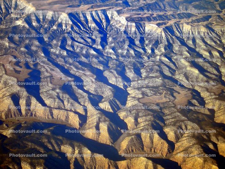 Rosa Plateau, Utah, Fractal Landscape, Patterns