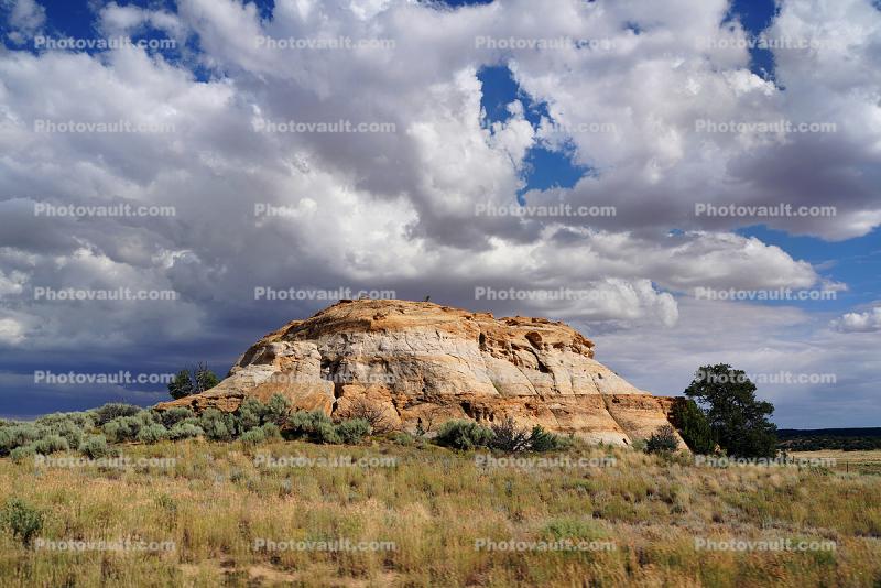 Clouds, Sandstone Rock Formations, Geoforms