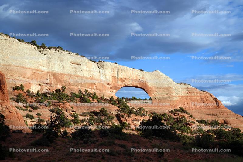 Wilson Arch in Entrada, San Juan County, Sandstone formation