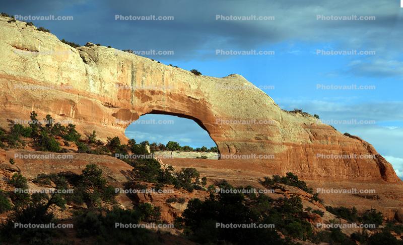 Wilson Arch, San Juan County, Entrada Sandstone formation