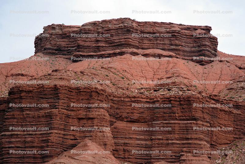 Mesa, Layers of Sandstone Rock Formations, Geoforms