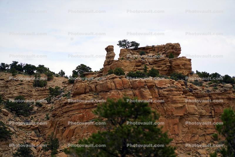 Hoodoo Sandstone Rock Formation, Geoform