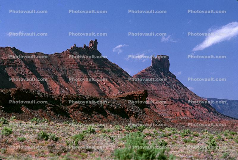 Cathedral Rock, butte, outcrop