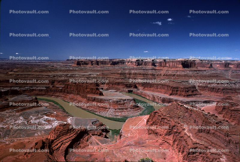 Colorado River, Sandstone Cliff, stratum, strata, layered, sedimentary rock, meander, stratified layers, geology, geological formations