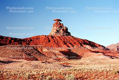 Mexican Hat Rock, erosion, sandstone formation, HooDoo, Spire, Sandstone