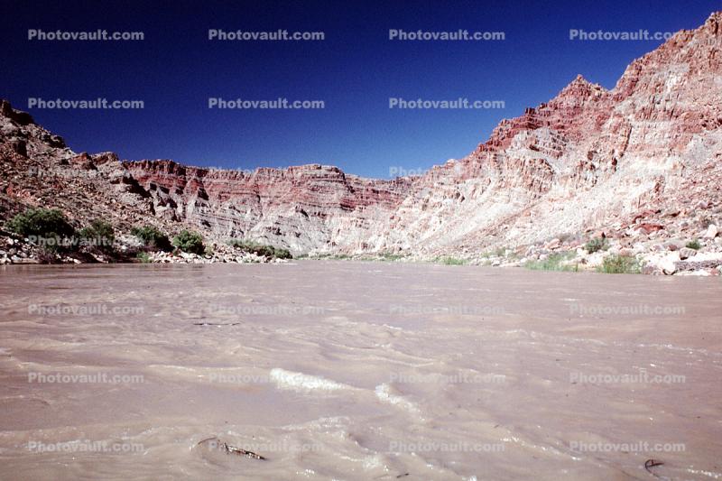 Colorado River, Canyonlands National Park, silt, mud, muddy