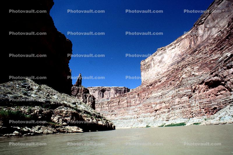 Canyon Walls, Colorado River, Canyonlands National Park