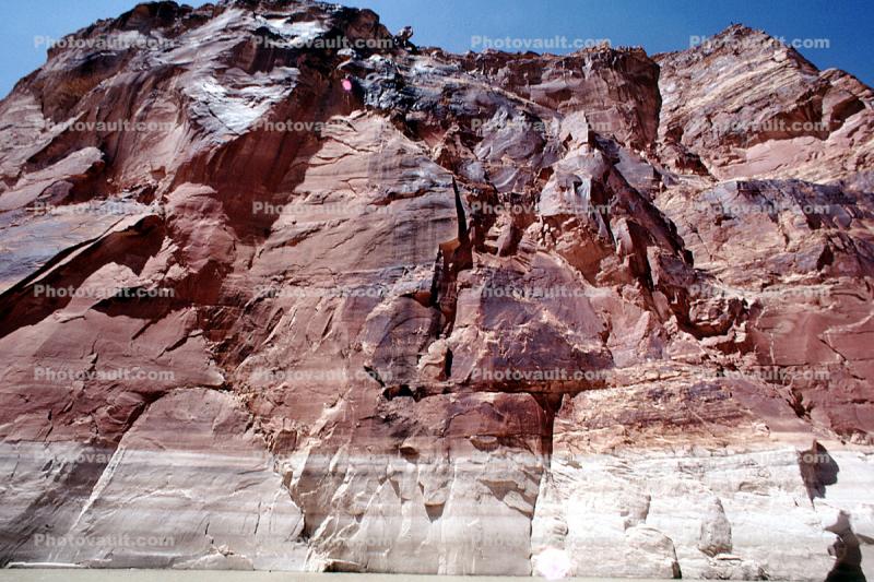 cliff, sandstone, rocks