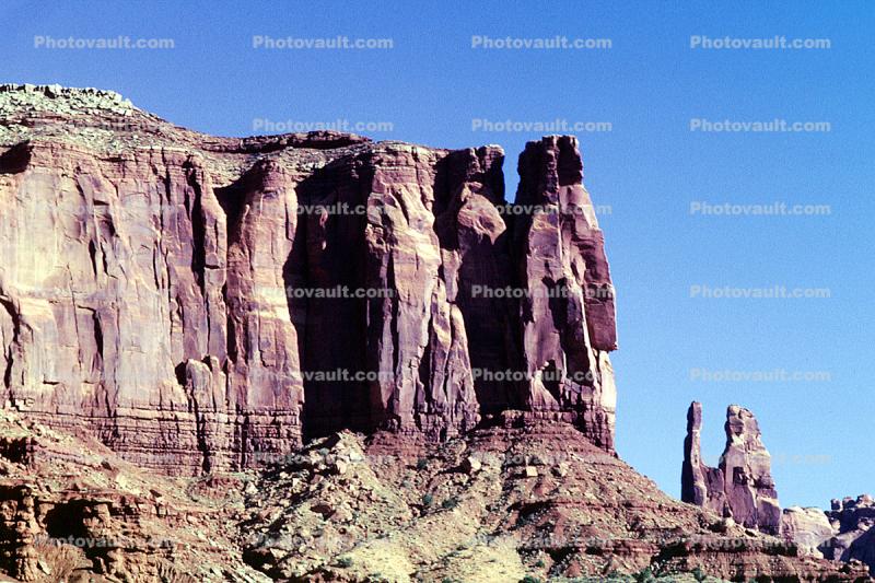 Monument Valley, geologic feature, mesa
