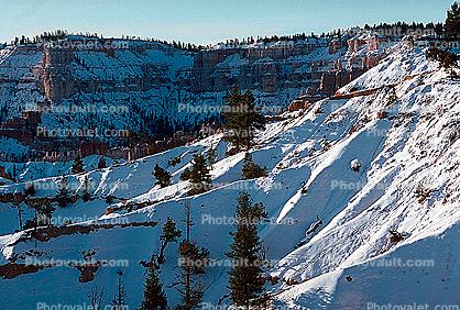 Snow, Bryce Canyon National Park