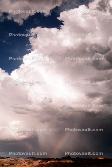 east of Moab, Cumulus Nimbus Cloud, Castle Valley