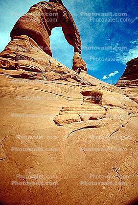 Sandstone, Delicate Arch, Arches National Park, geologic feature, geoform